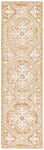 Lauren Ralph Lauren Nina Rug, LRL6606 - Gold / Ivory