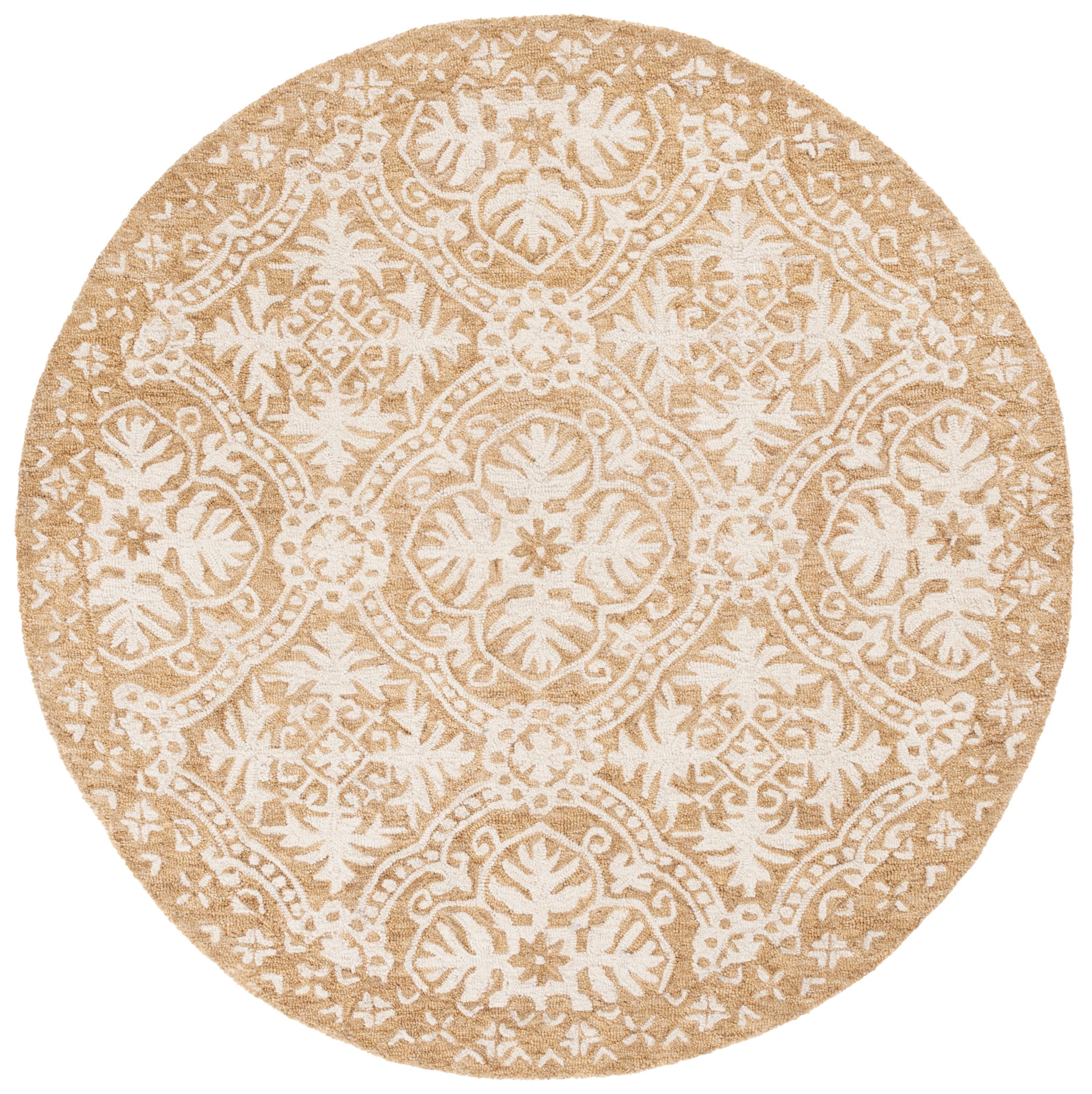 Lauren Ralph Lauren Nina Rug, LRL6606 - Gold / Ivory