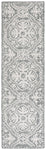 Lauren Ralph Lauren Nina Rug, LRL6606 - Silver / Ivory