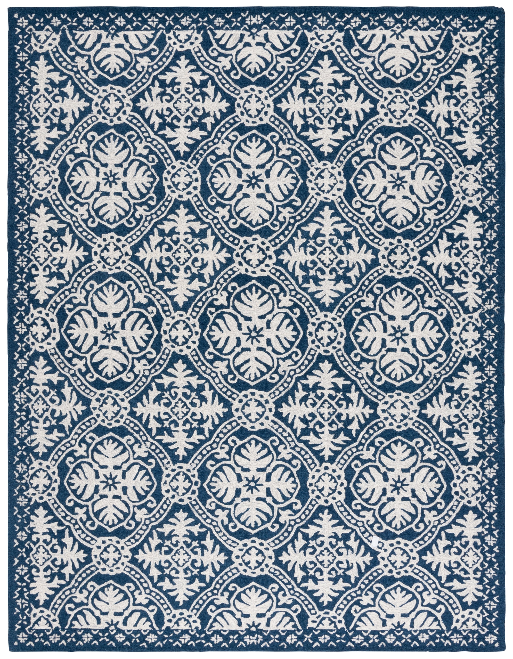 Lauren Ralph Lauren Nina Rug, LRL6606 - Blue / Ivory