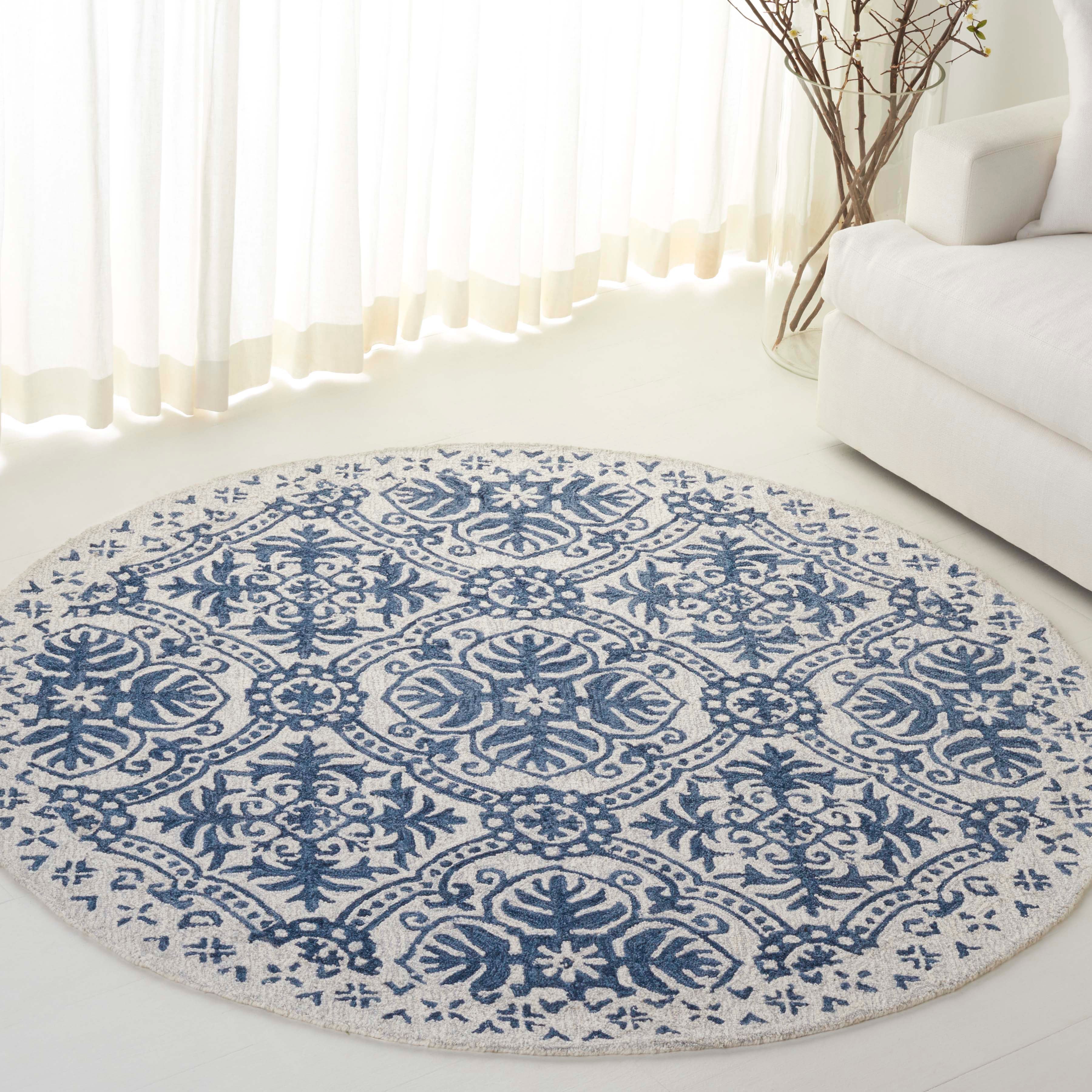 Lauren Ralph Lauren Nina Rug, LRL6606 - Navy / Ivory