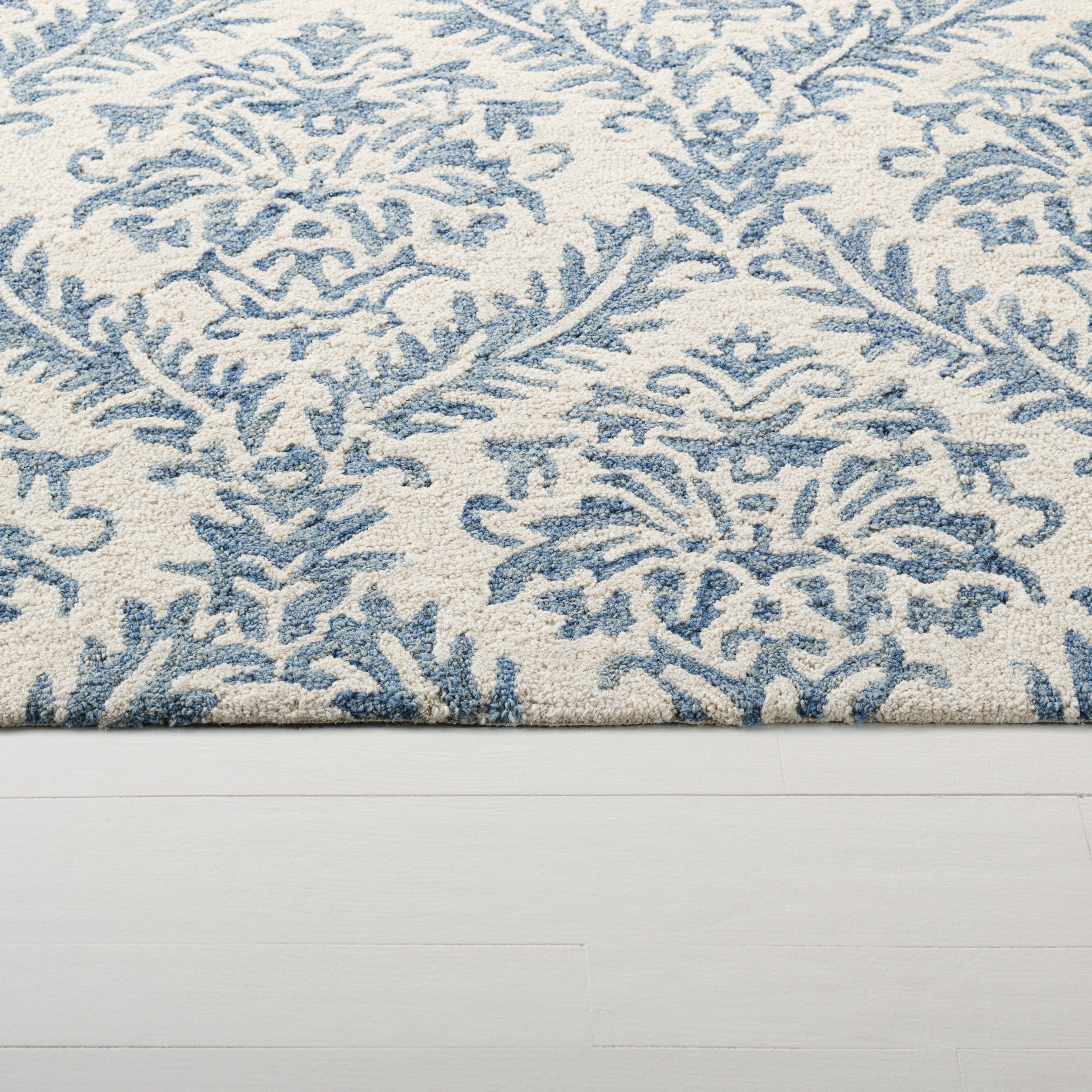 BLUE / IVORY