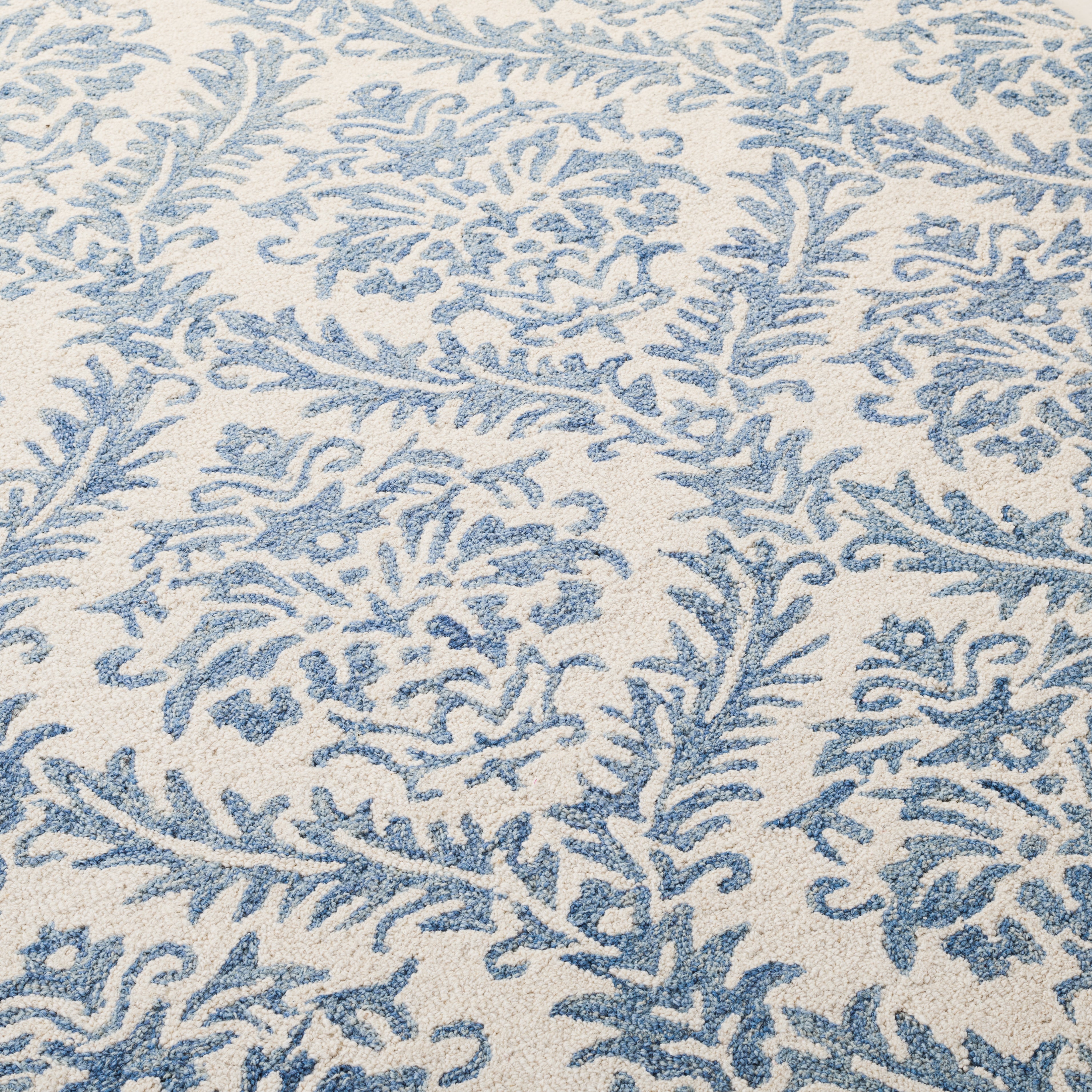 BLUE / IVORY