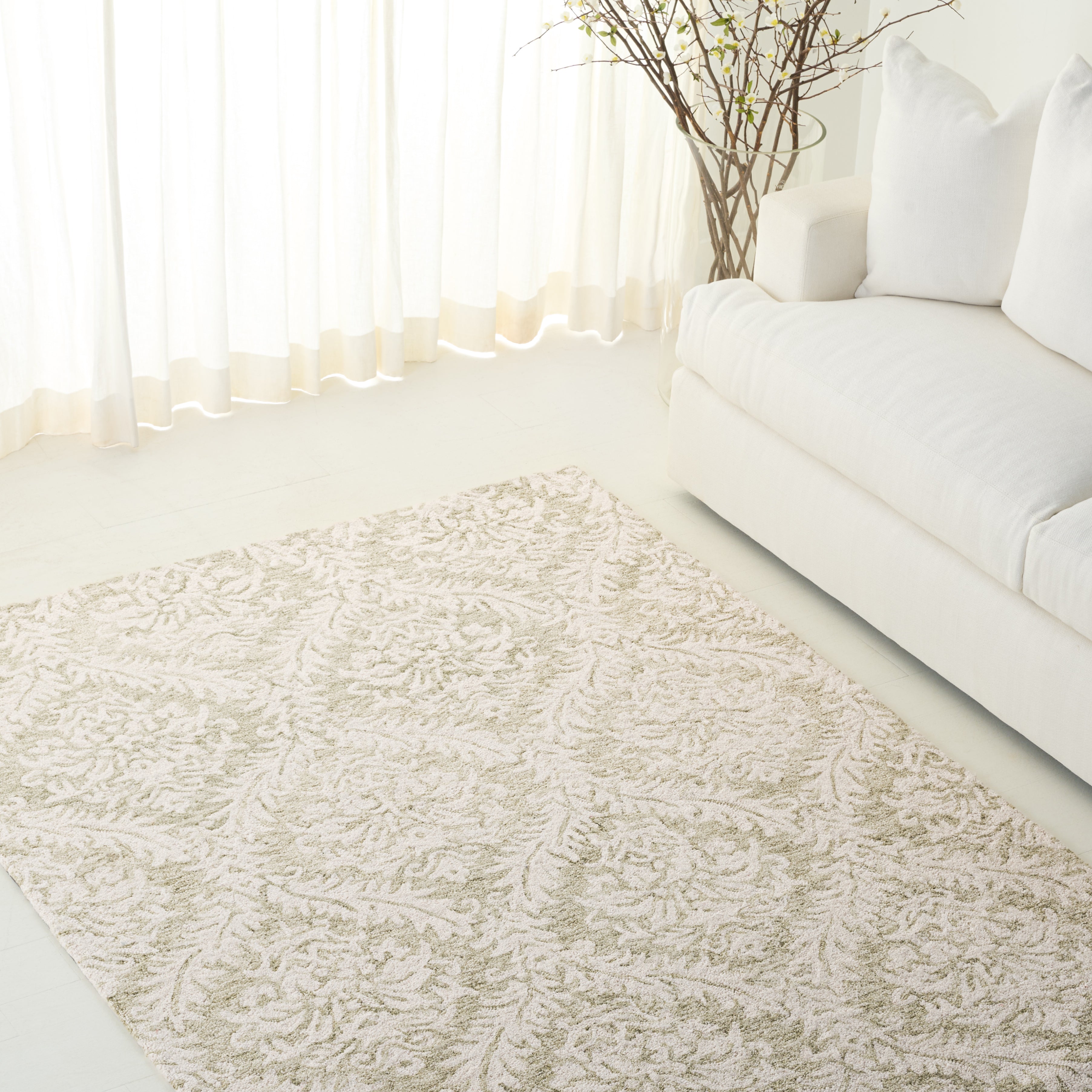 SOFT GREEN / IVORY