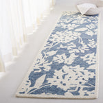 BLUE / IVORY