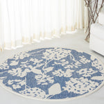 BLUE / IVORY