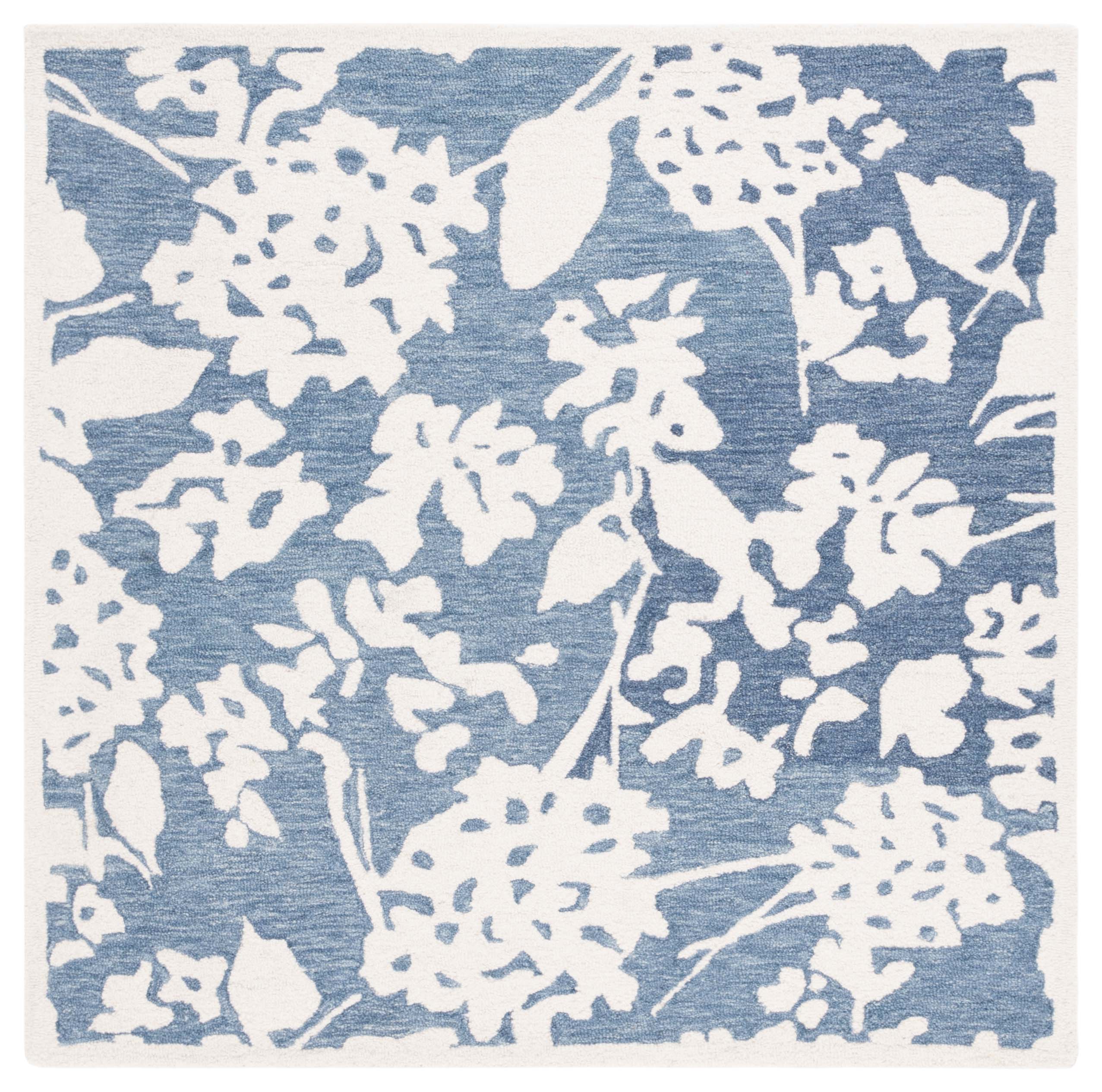 BLUE / IVORY
