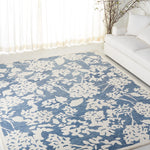 BLUE / IVORY