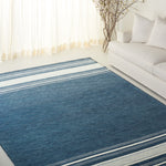 BLUE / IVORY