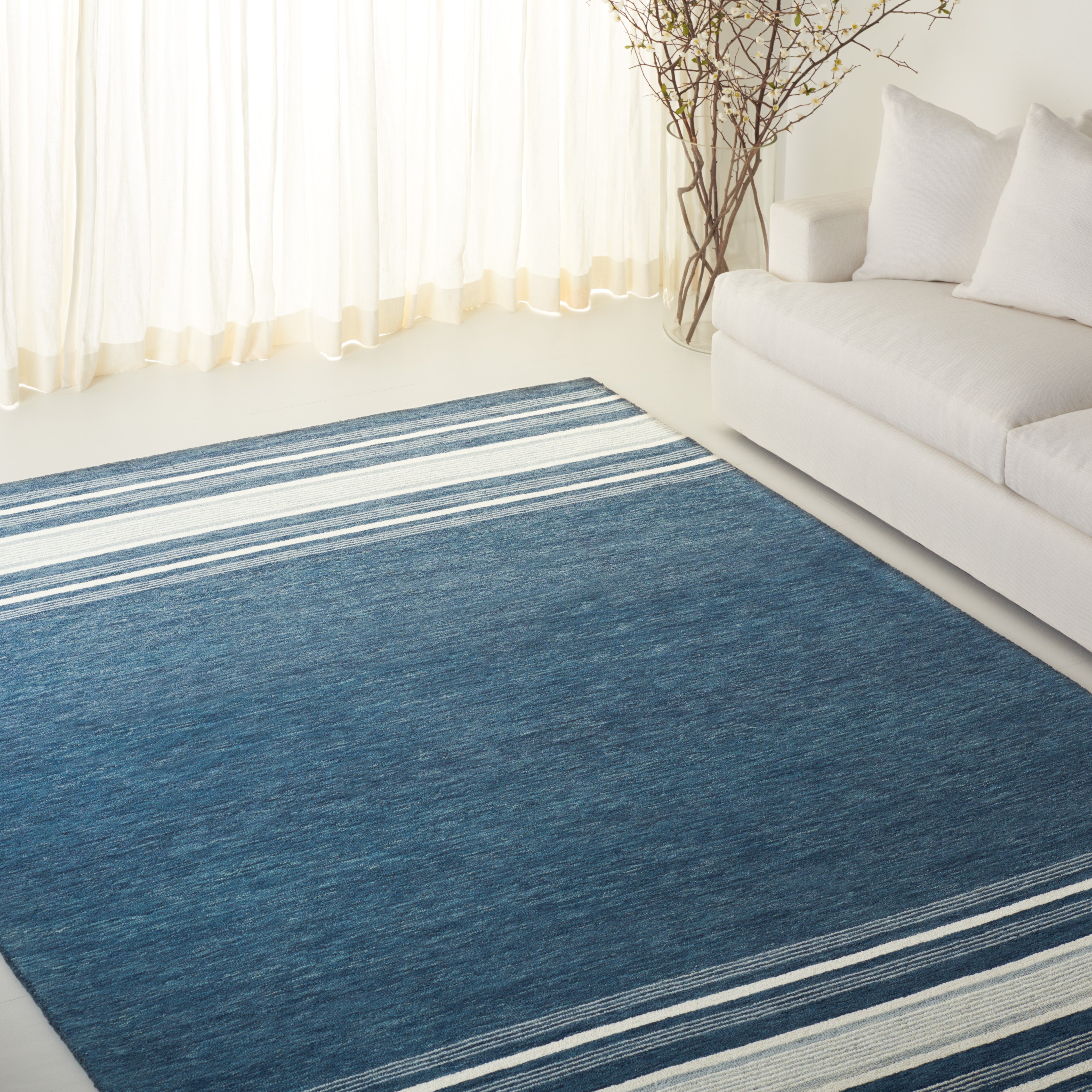 BLUE / IVORY