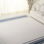 IVORY / BLUE
