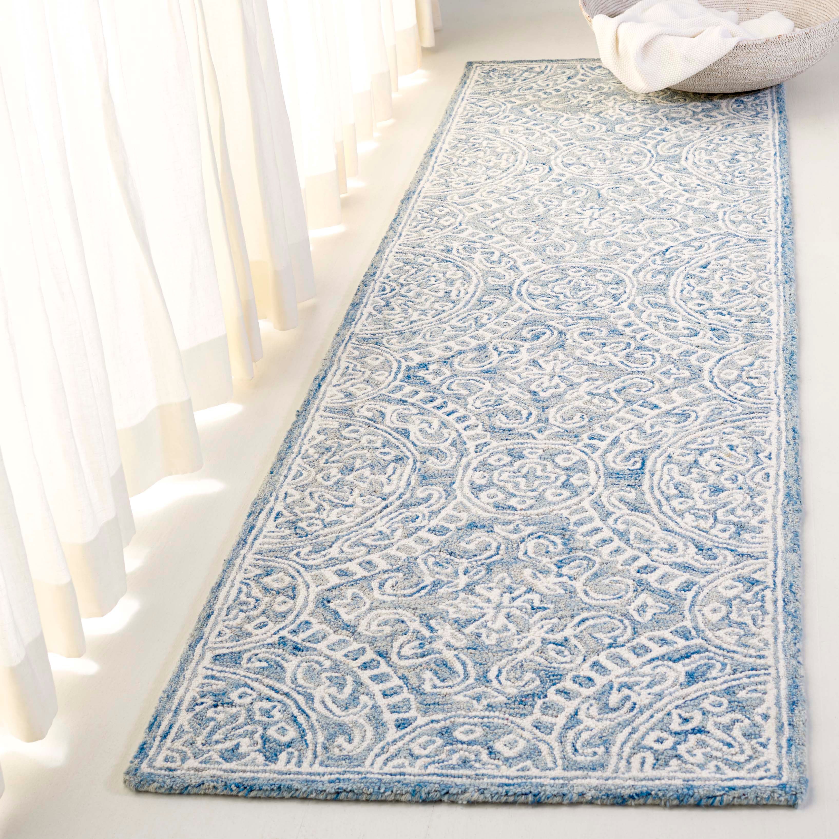 BLUE / IVORY