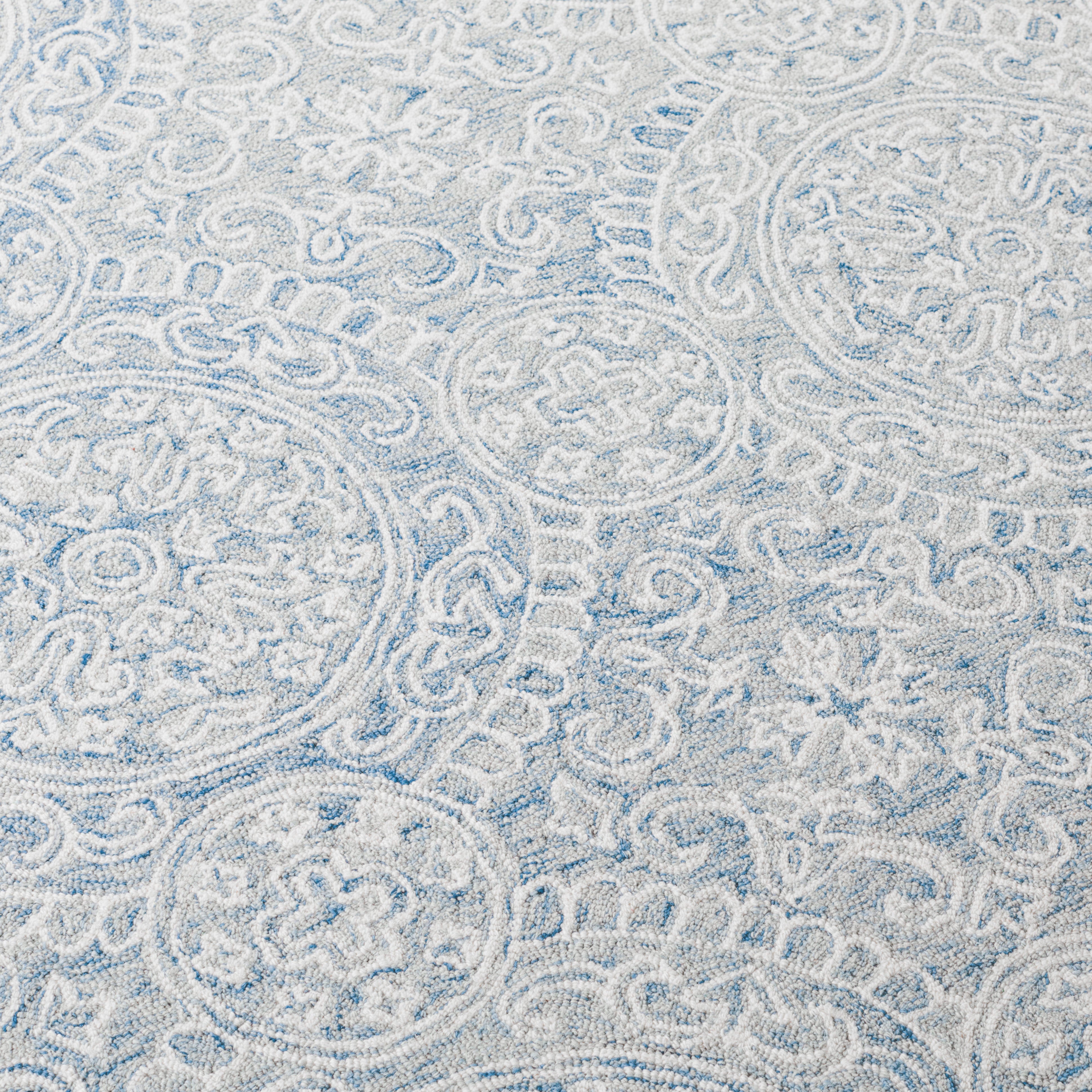 BLUE / IVORY