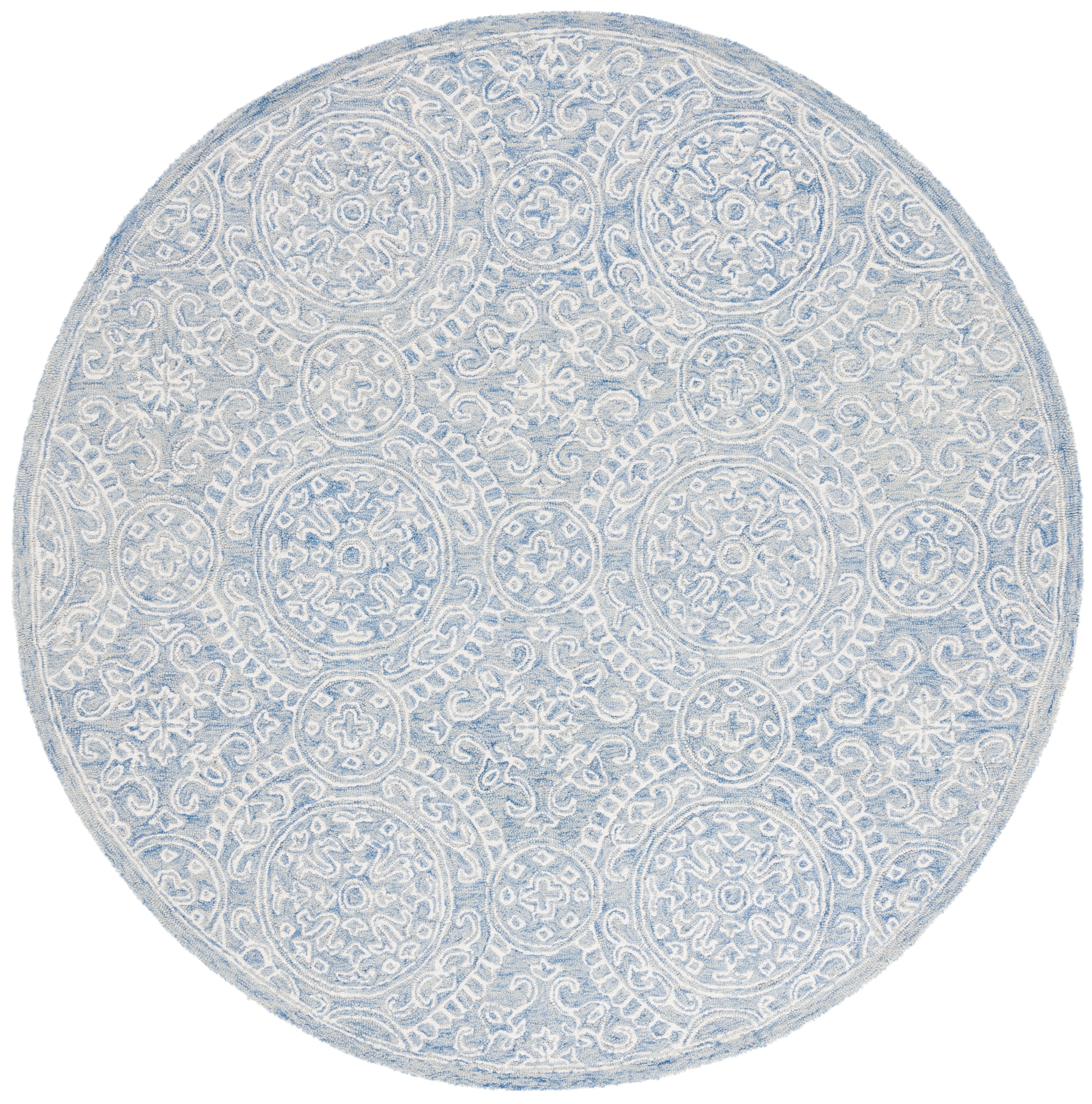 BLUE / IVORY