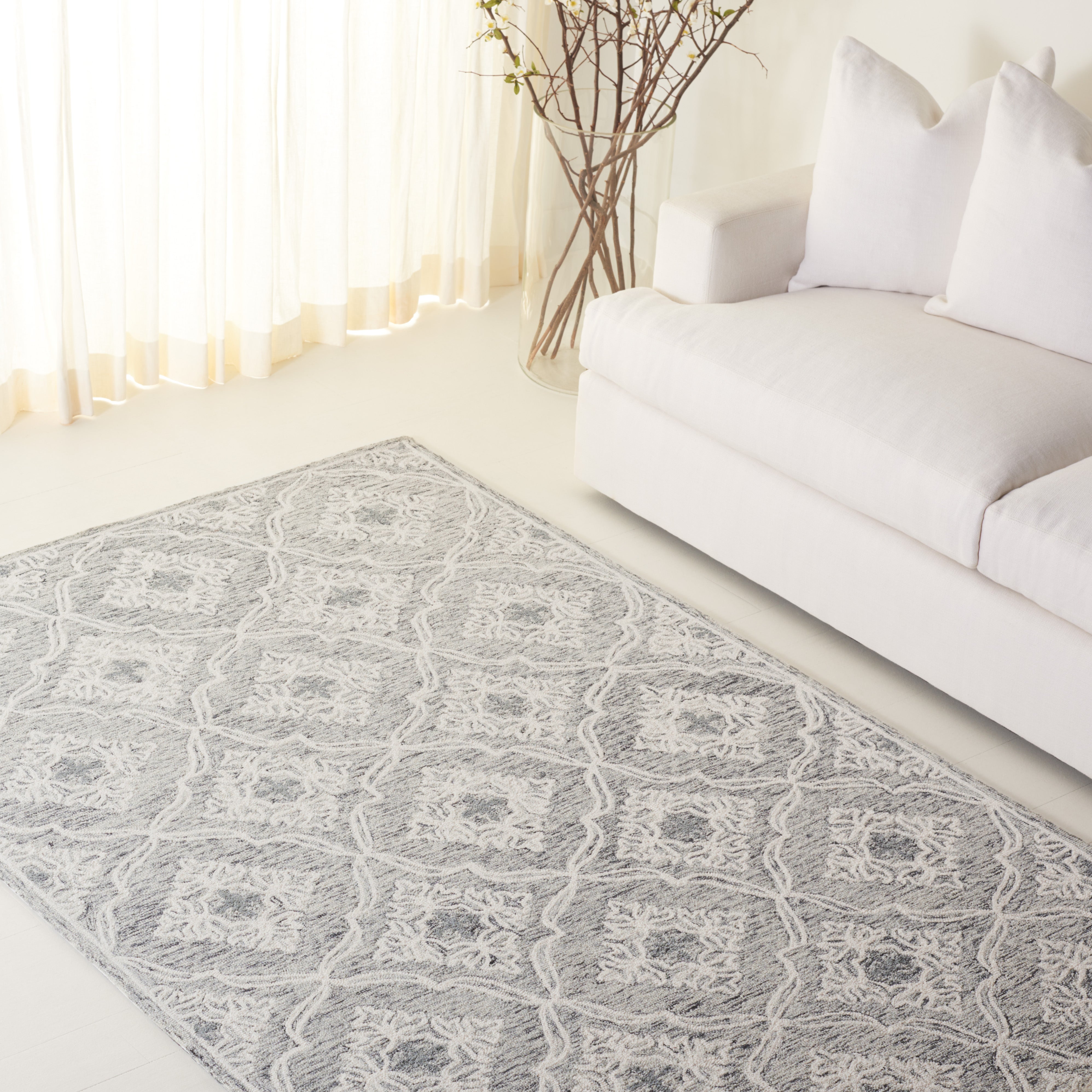 LIGHT GREY / IVORY