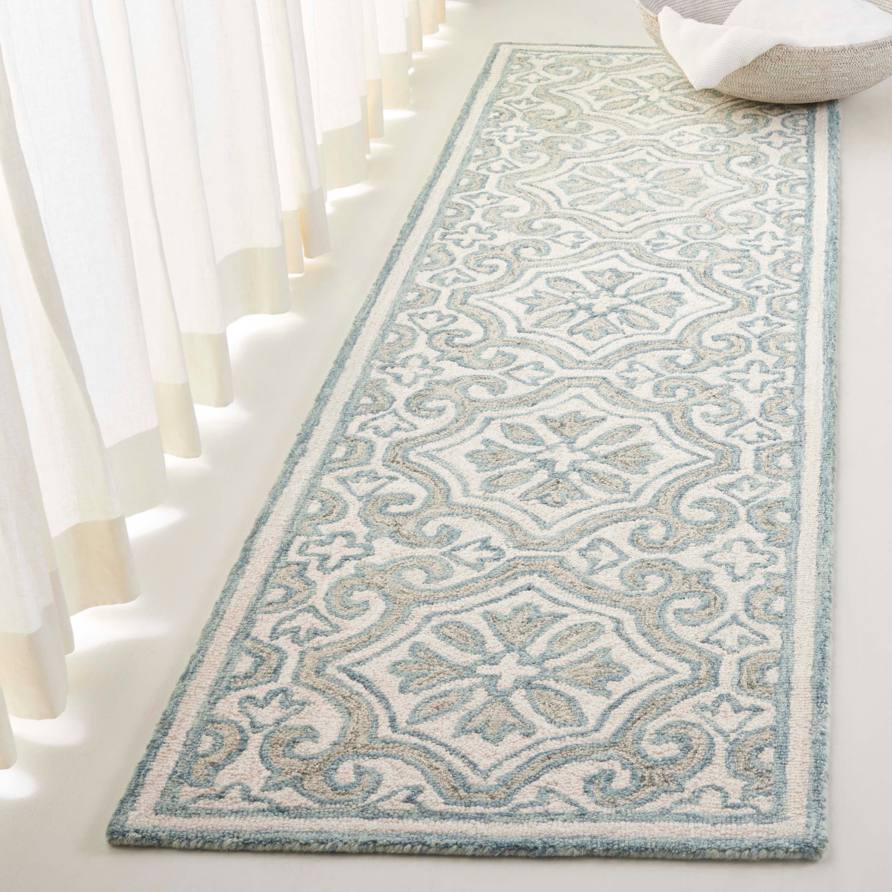 TEAL / IVORY