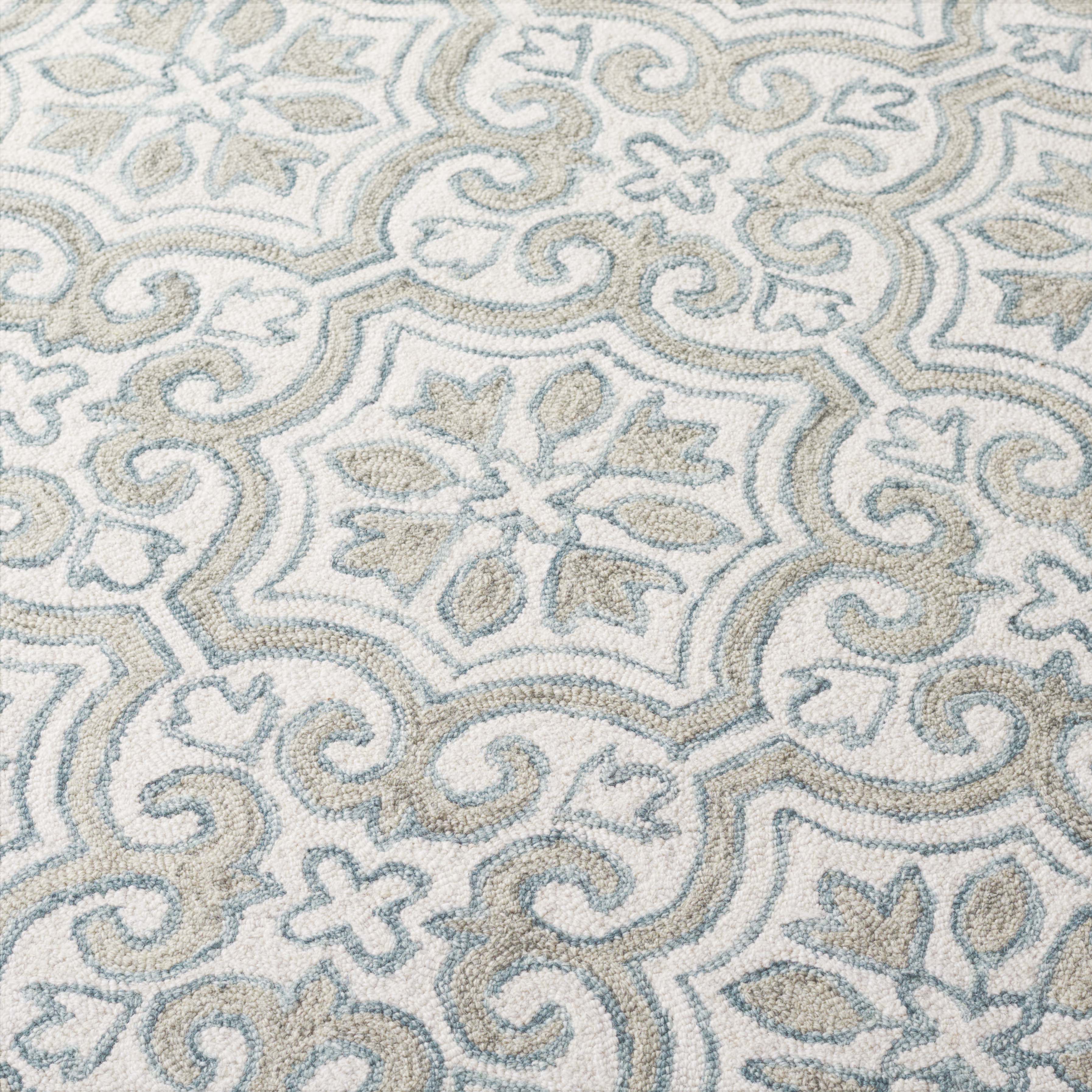 TEAL / IVORY
