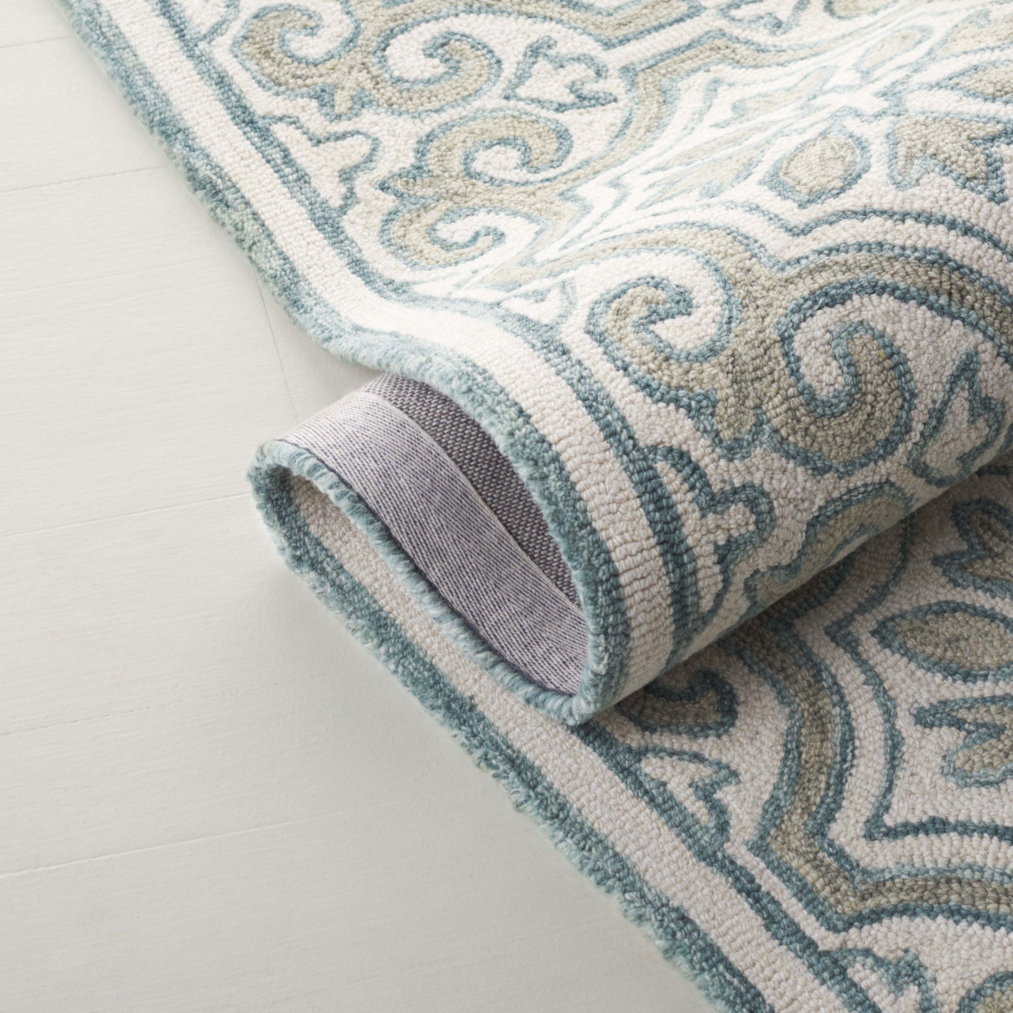 TEAL / IVORY
