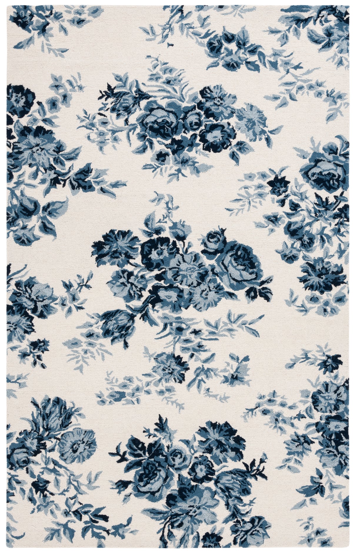IVORY / NAVY