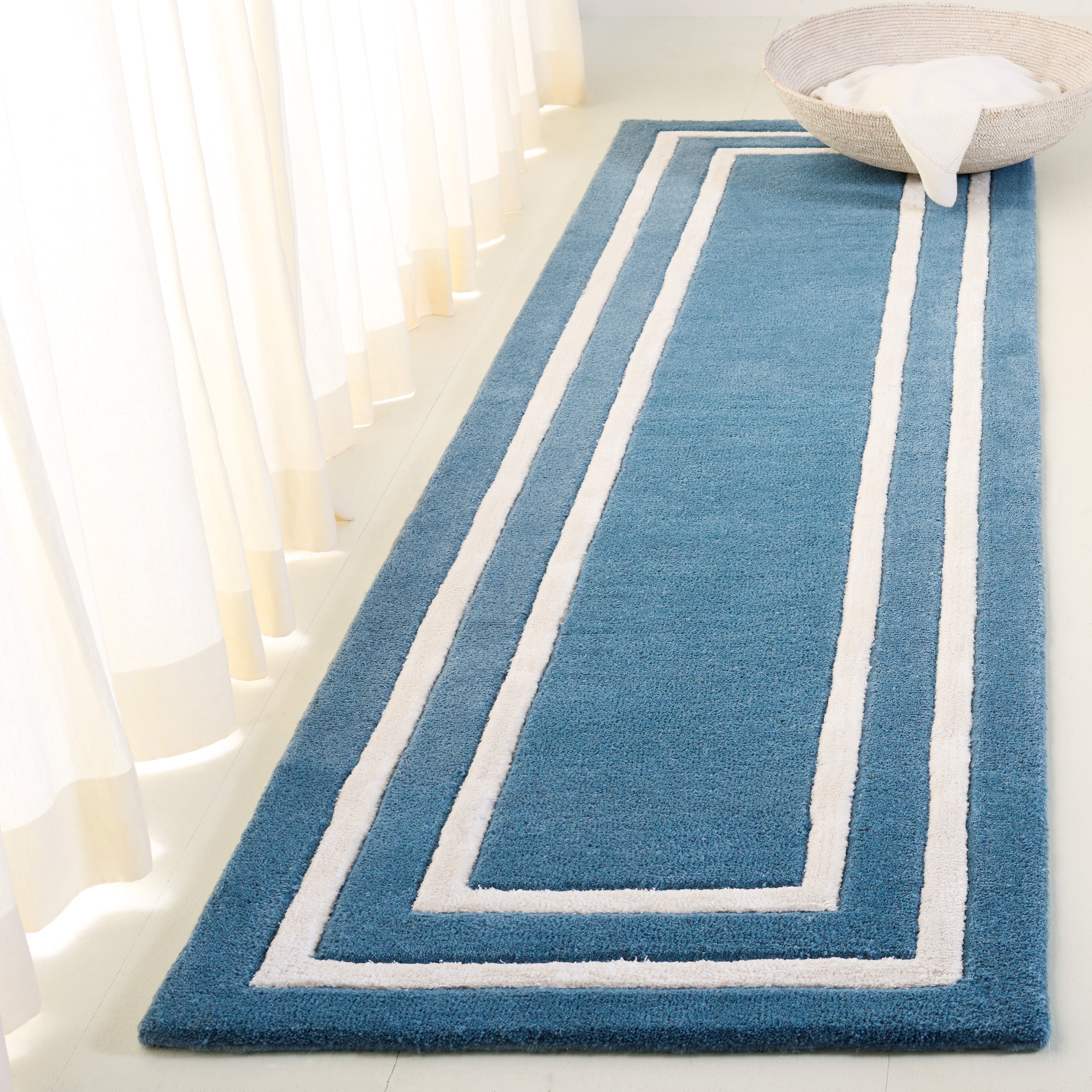 LIGHT BLUE / IVORY