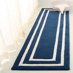 DARK BLUE / IVORY