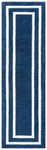 DARK BLUE / IVORY