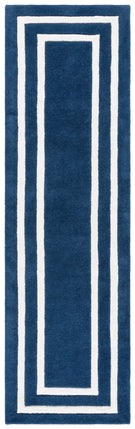DARK BLUE / IVORY