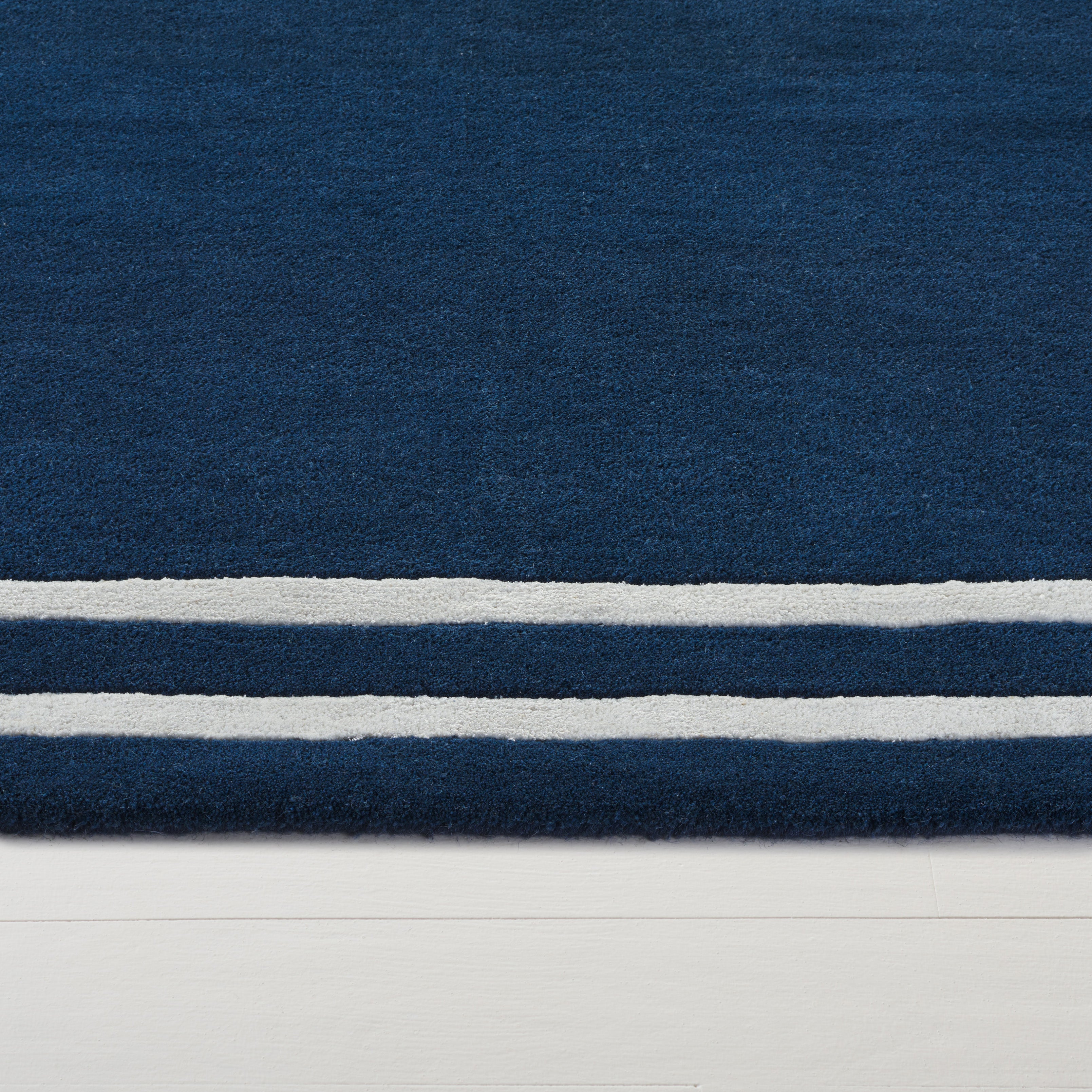 DARK BLUE / IVORY