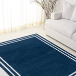 DARK BLUE / IVORY