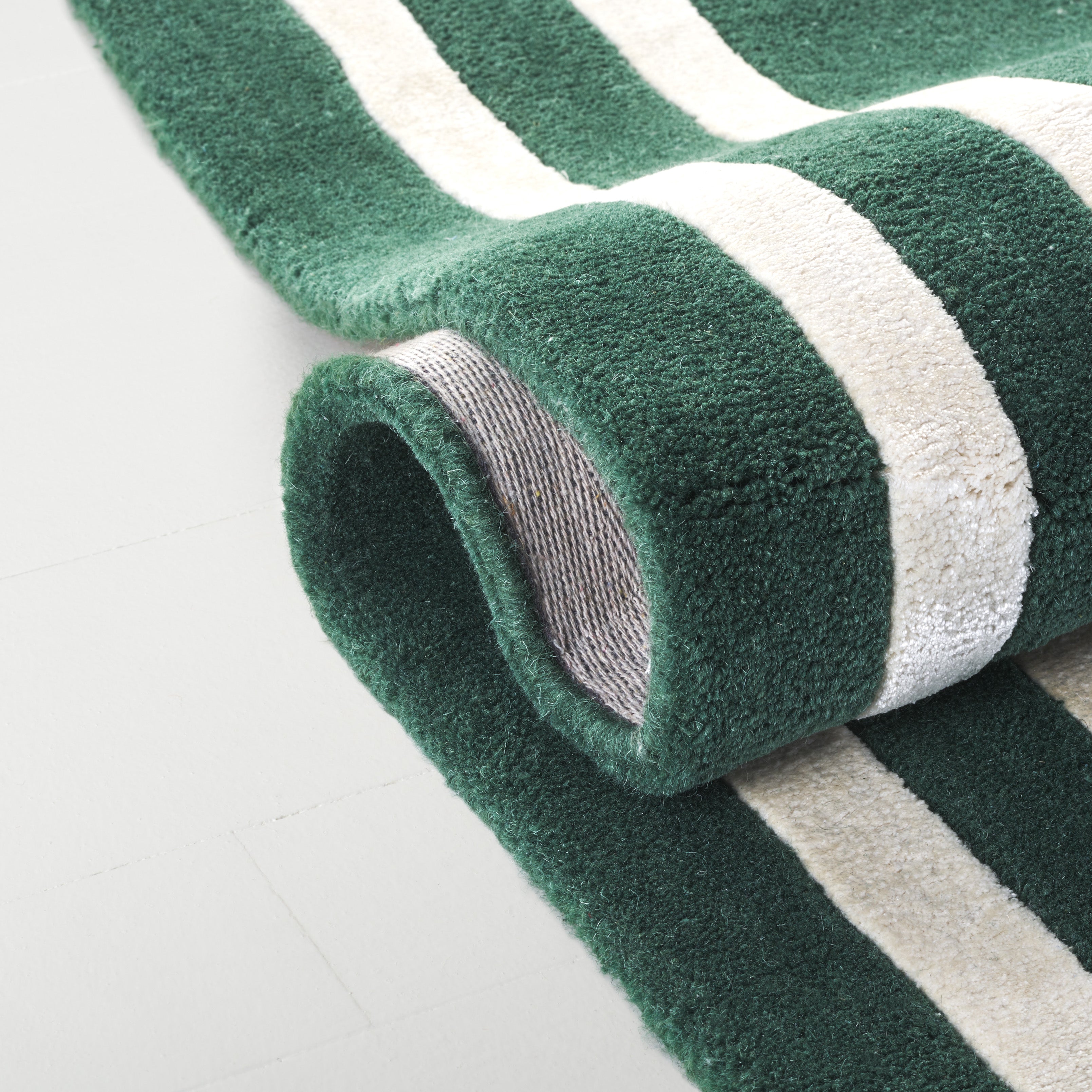 GREEN / IVORY