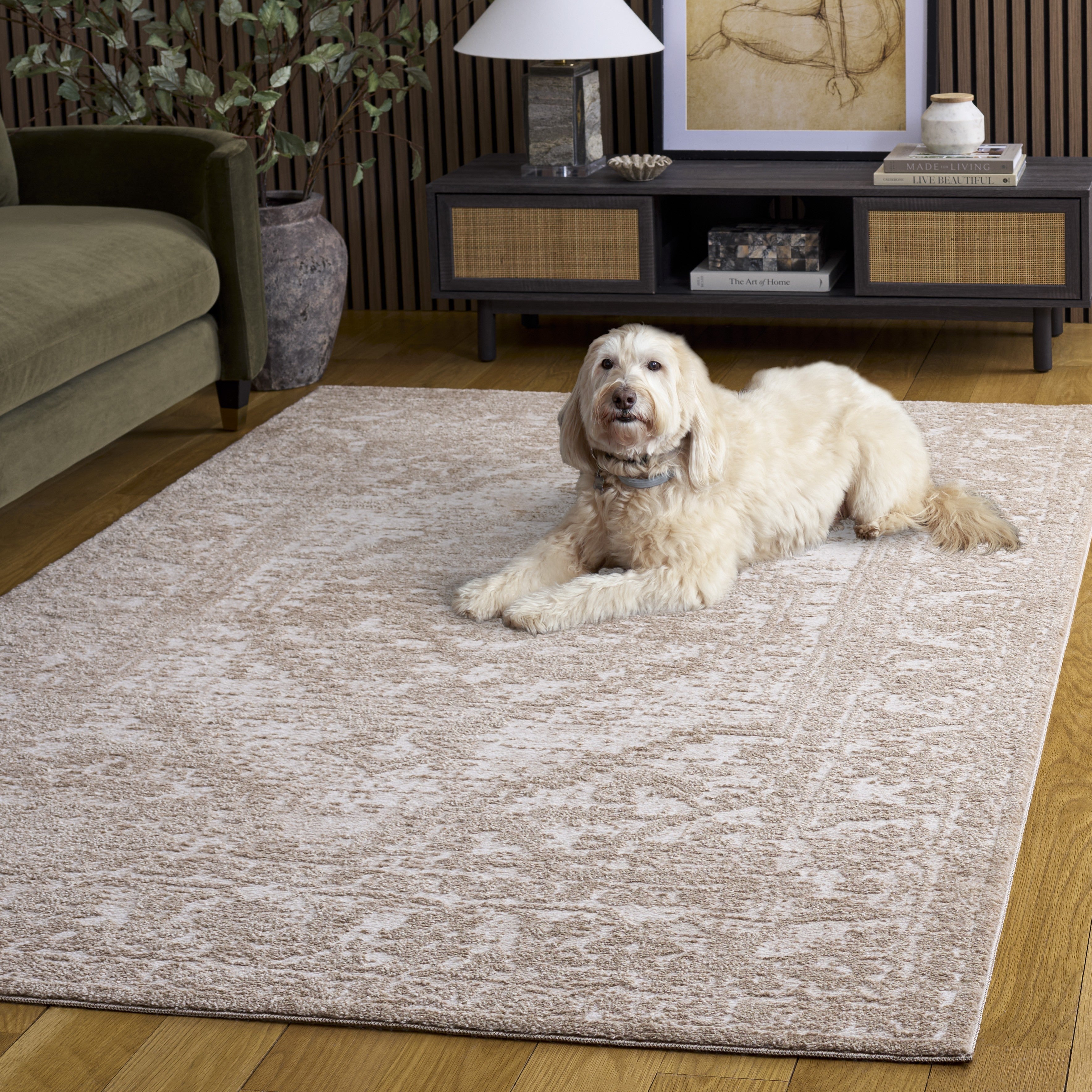 LUNARA 316 – IVORY / LIGHT BROWN