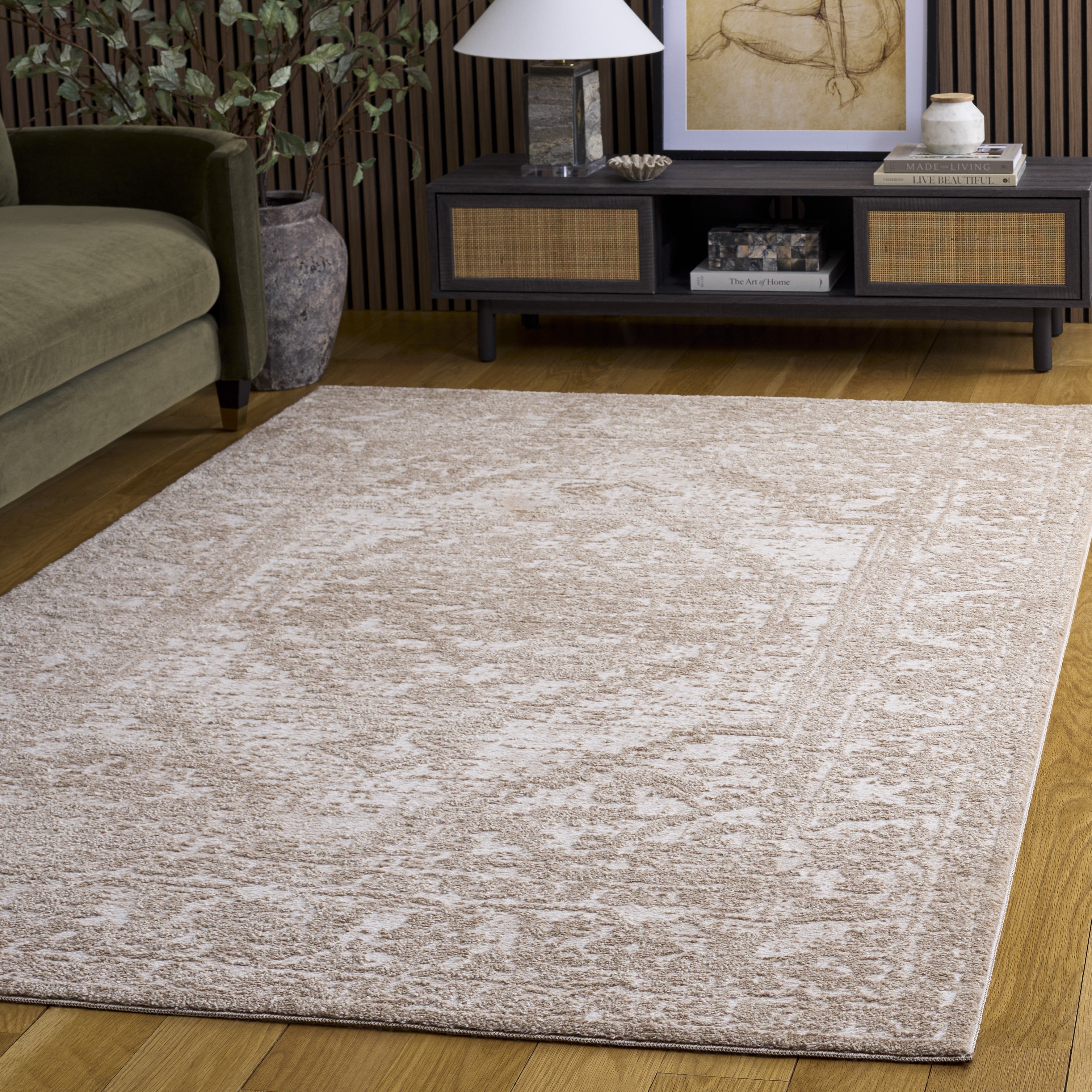 LUNARA 316 – IVORY / LIGHT BROWN