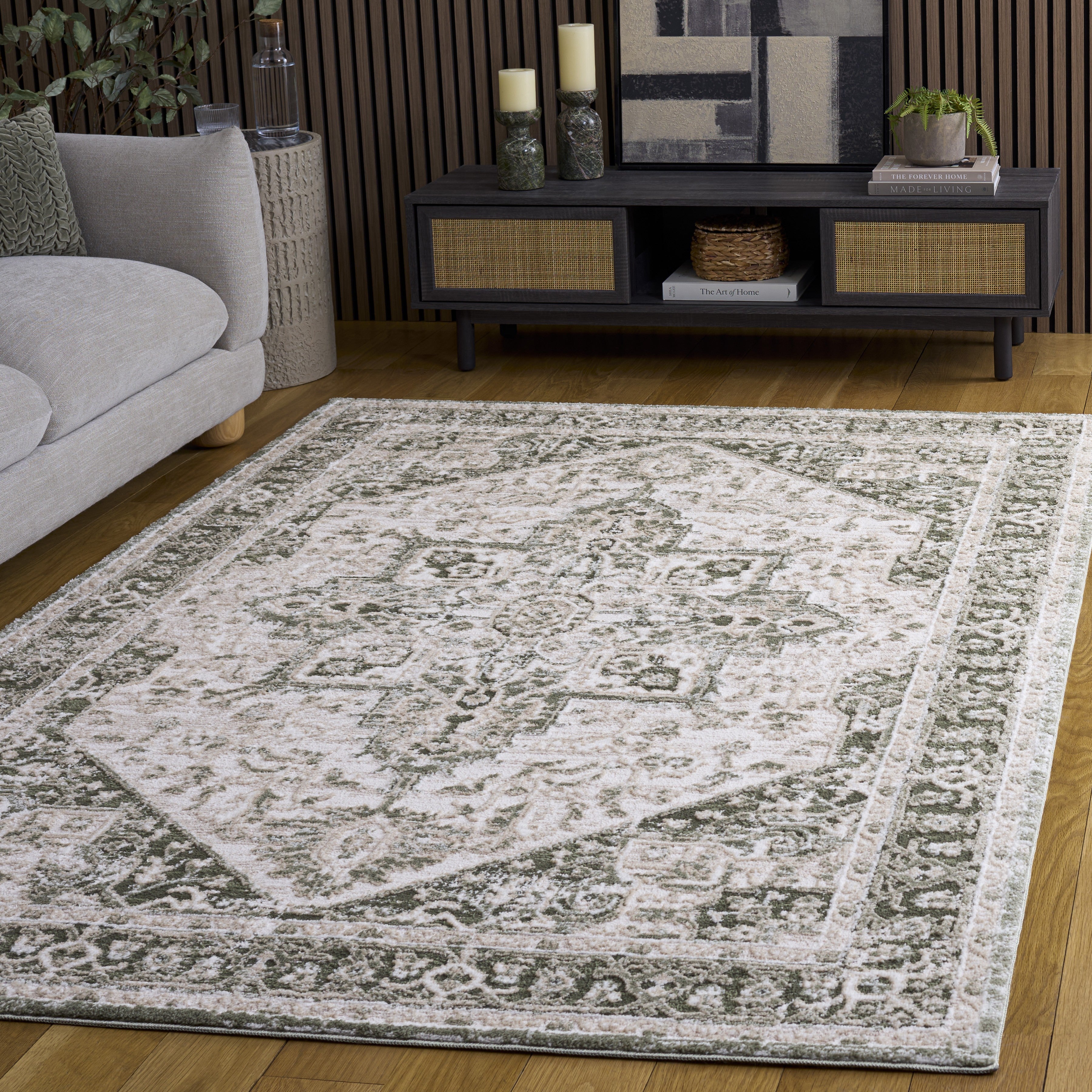 LUNARA 318 – GREEN / IVORY
