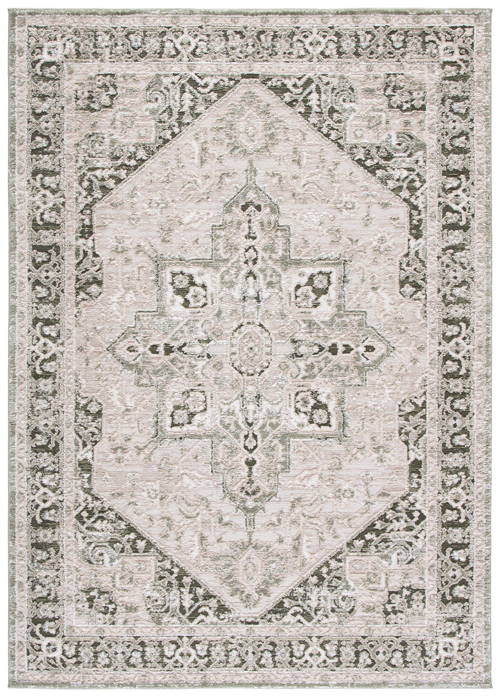 LUNARA 318 – GREEN / IVORY