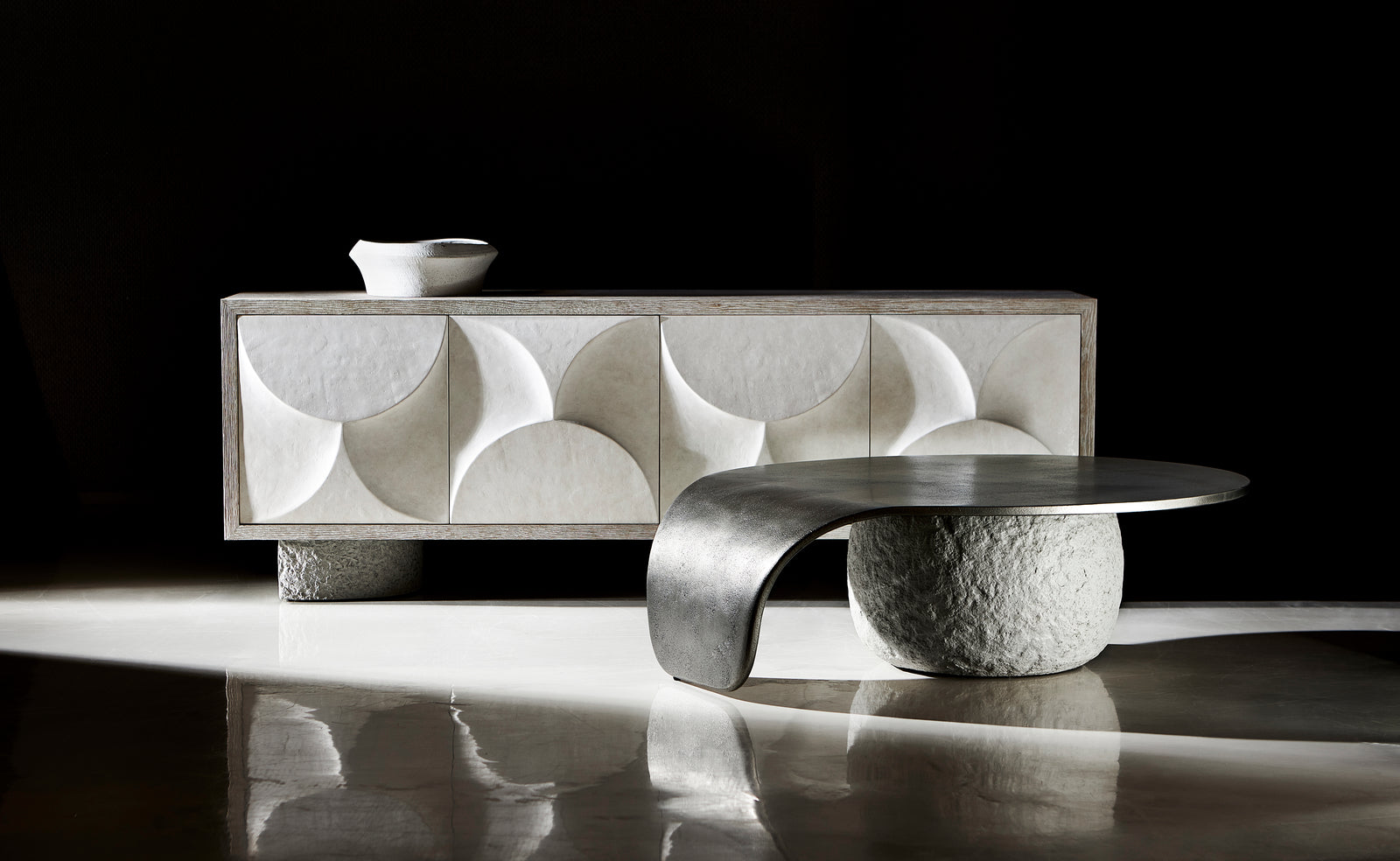 Lunula - Lunula Entertainment Credenza | Bernhardt - 309880