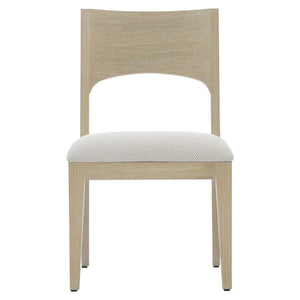 Bernhardt - Solaria Wood Back Side Chair In Fabric B581 - 310555