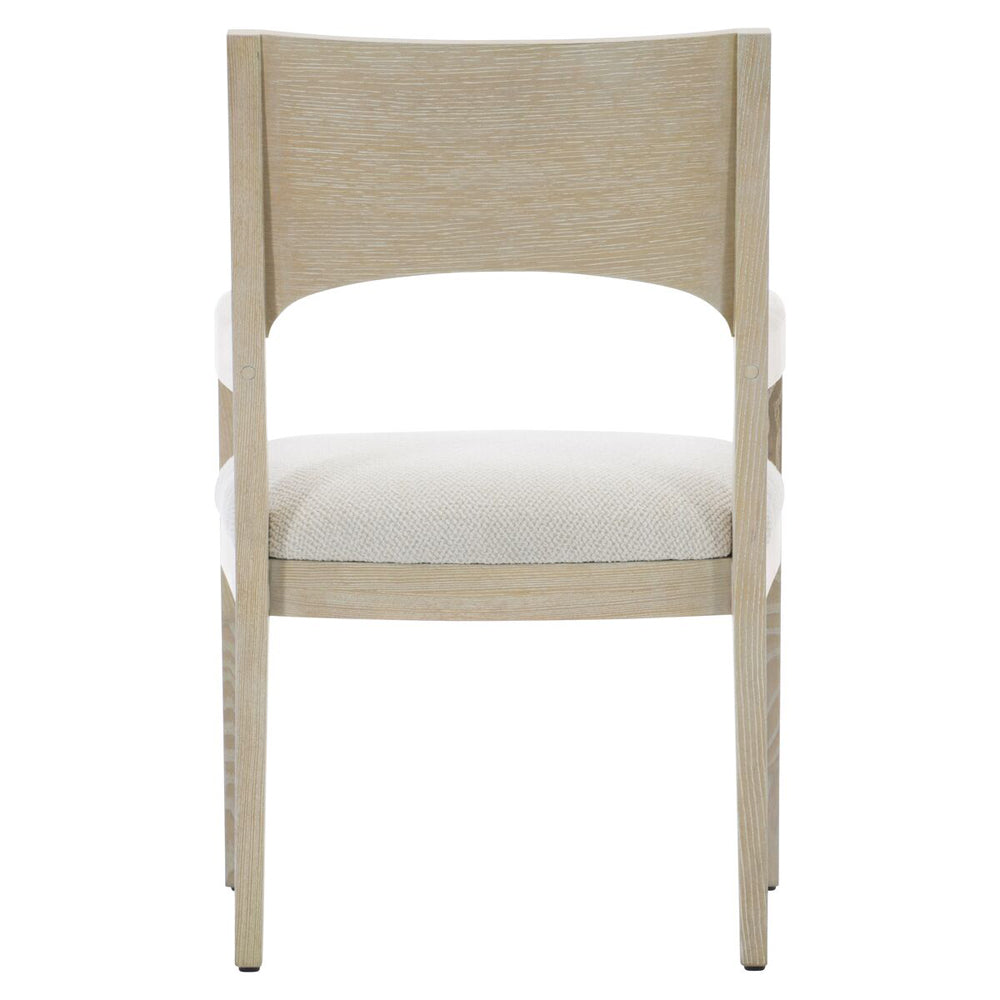 Solaria Wood Back Arm Chair In Fabric B581 | Bernhardt Furniture - 310556