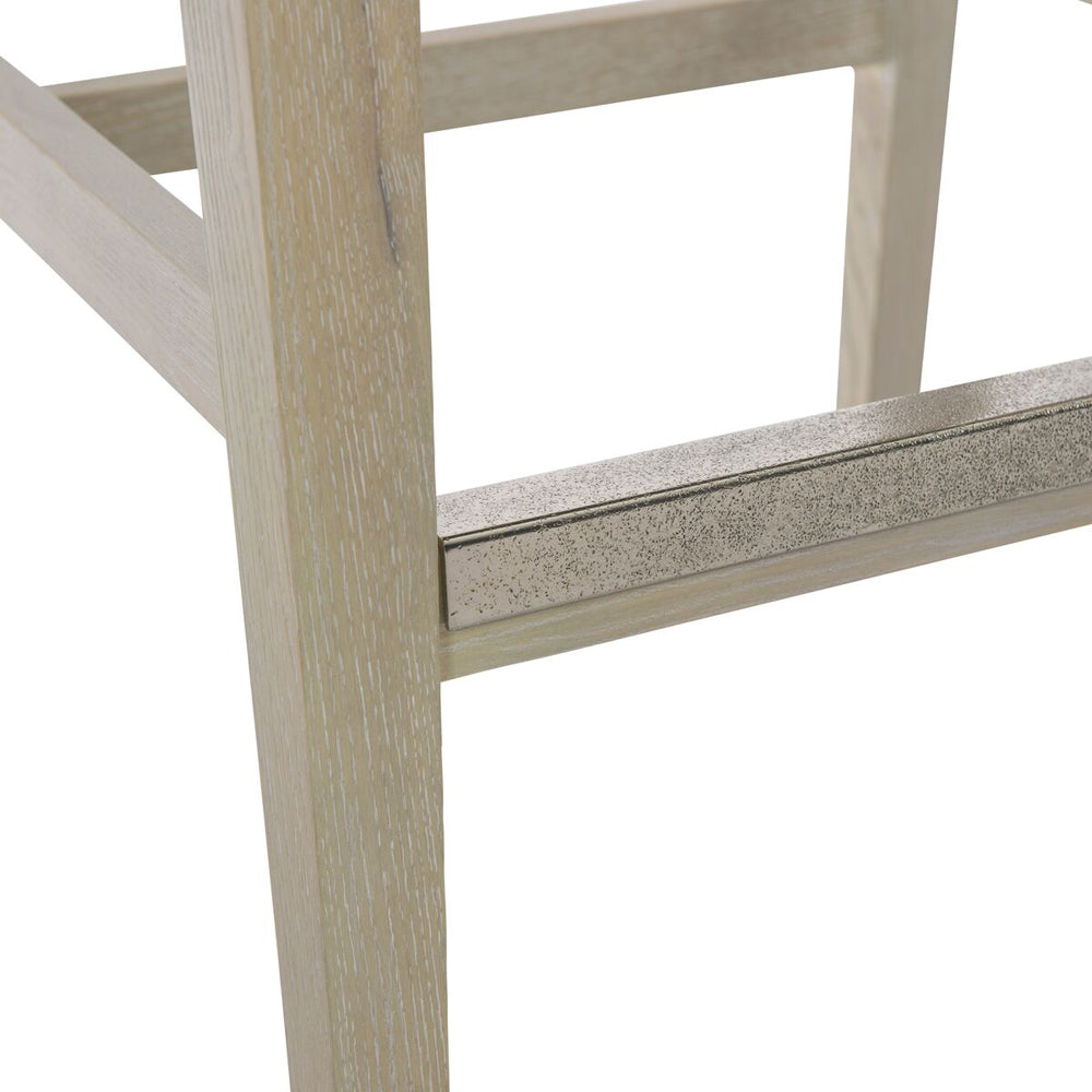 Solaria Wood Back Bar Stool In Fabric B581 | Bernhardt Furniture - 310588