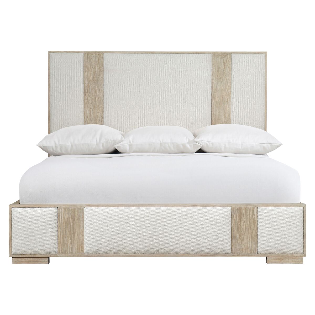 Solaria - Solaria King Wood Framed Footboard/Side Rails In Fabric B581 | Bernhardt - 310FR09