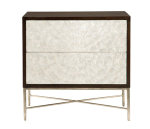 Bernhardt Interiors - Adagio Capiz Shell Nightstand - 353216
