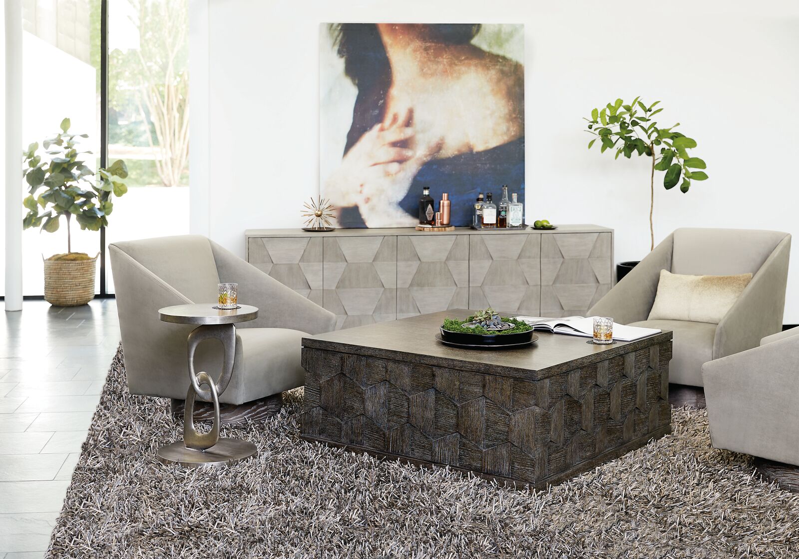 Linea - Cocktail Table | Bernhardt - 384-011B
