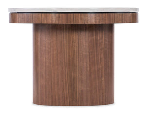 Hooker Furniture - Vana Round Side Table - Medium Wood - M09-80113-85