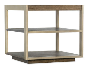 Hooker Furniture - Hammon Wood/Metal Square Side Table - M11-80113-89