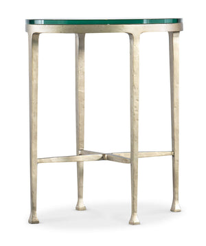 Hooker Furniture - Cora Glass Top Oval Drink Table - Gold - M14-80117-95