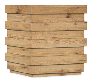 Hooker Furniture - Brent Stepped Side Table - Light Wood - M15-50300-80