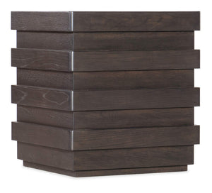 Hooker Furniture - Brent Stepped Side Table - Dark Wood - M15-50300-89