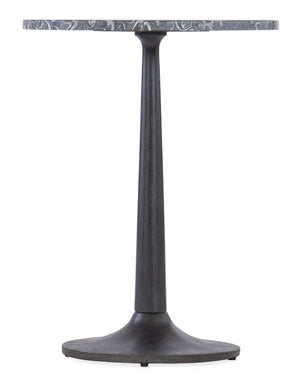 Hooker Furniture - Estelle Marble & Metal Drink Table - Black - M17-50310-15