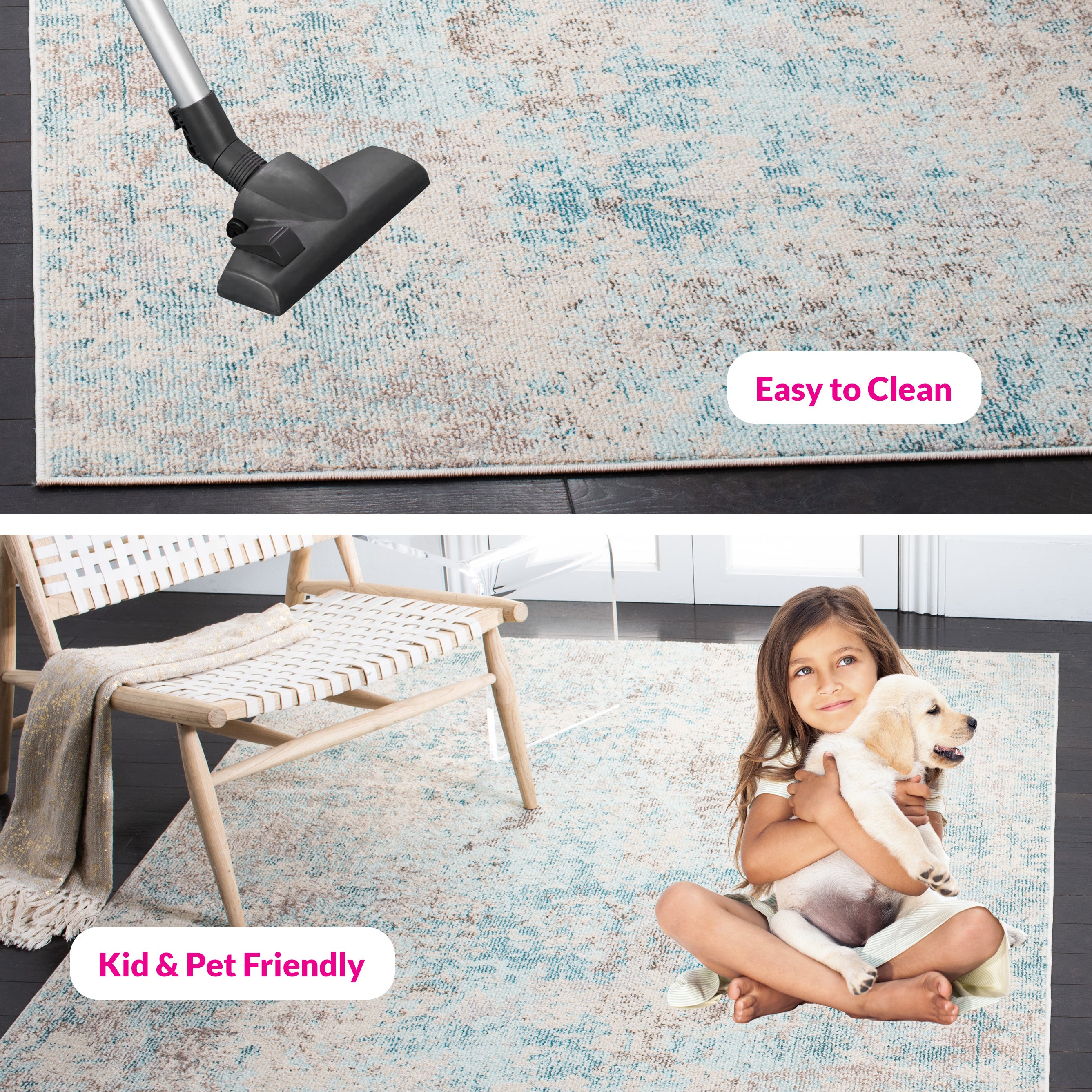IVORY / TEAL