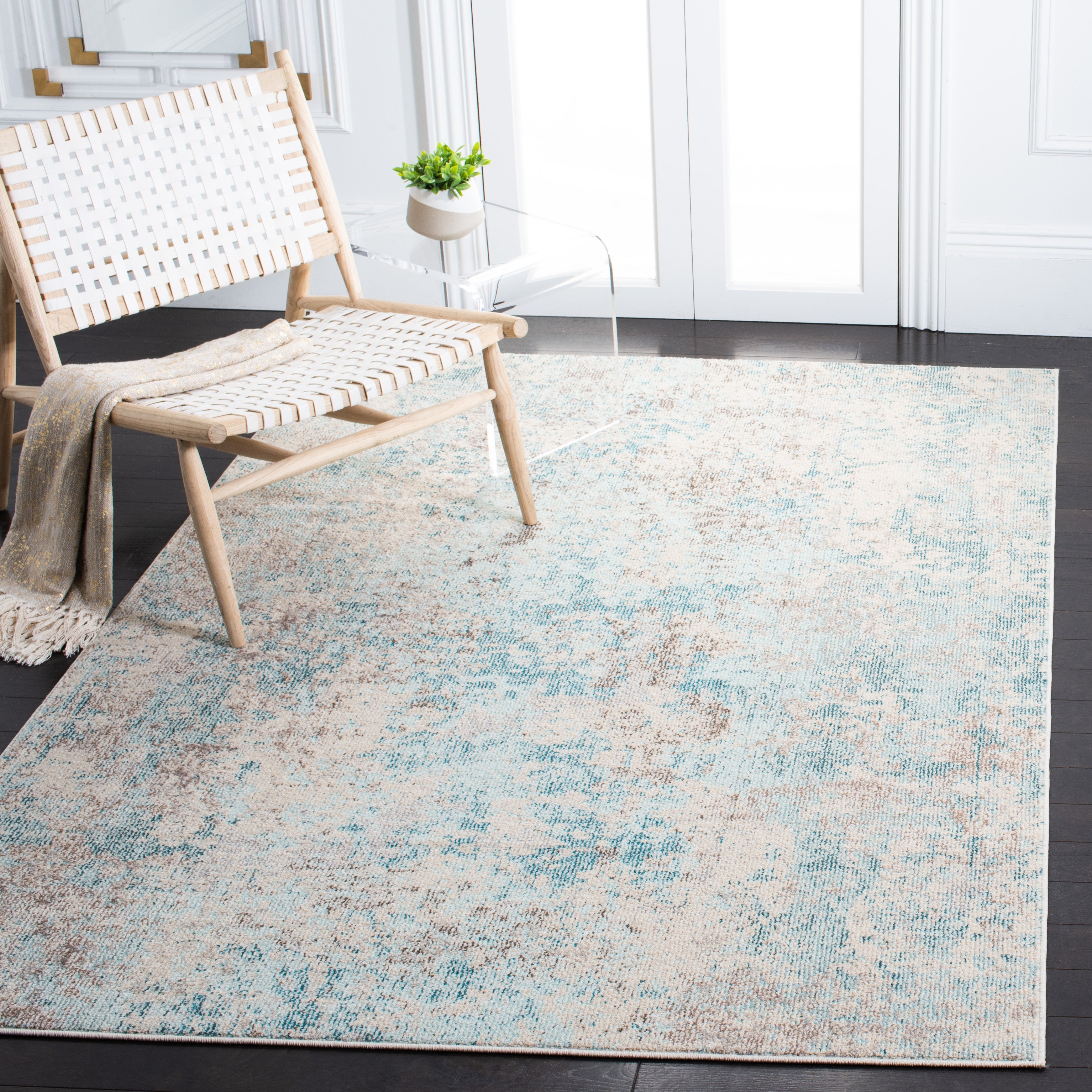 IVORY / TEAL