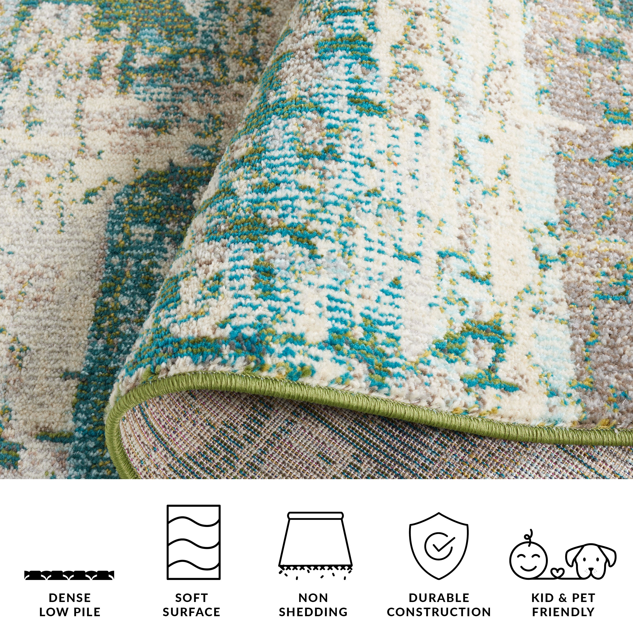 GREEN / BEIGE
